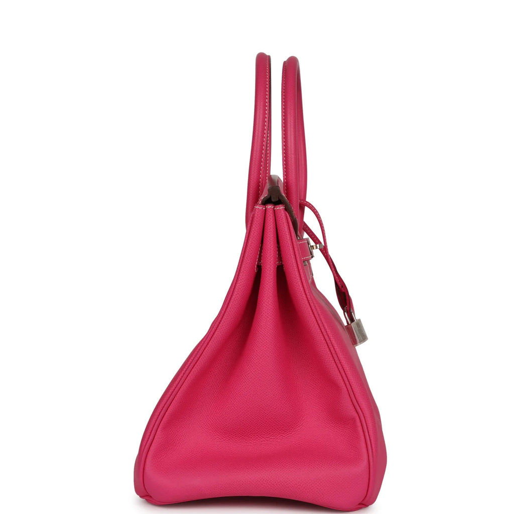Pre-owned Rose Tyrien Epsom Leather Handbag C9753