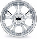 Chrome Wheel Center Cap Pack of 2 U99220