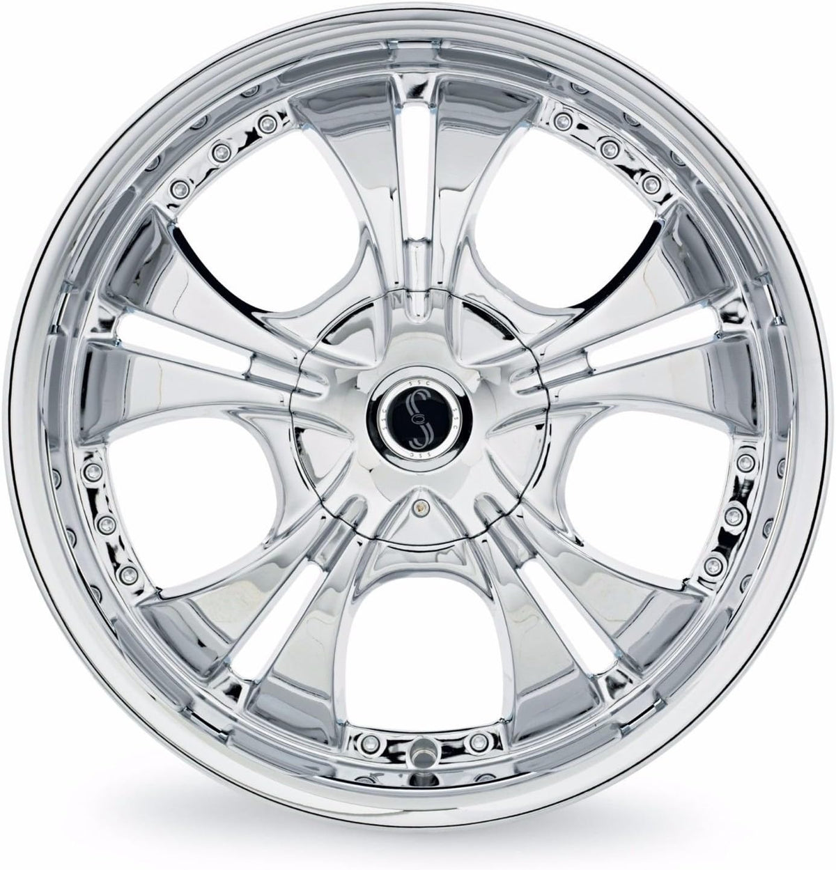 Chrome Wheel Center Cap Pack of 2 U99220