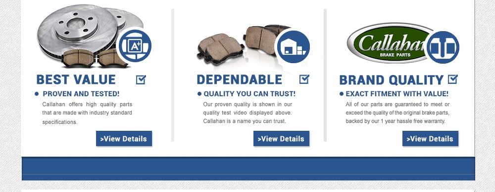 5 Lug Rotors + Brake Pads + Clips H367131