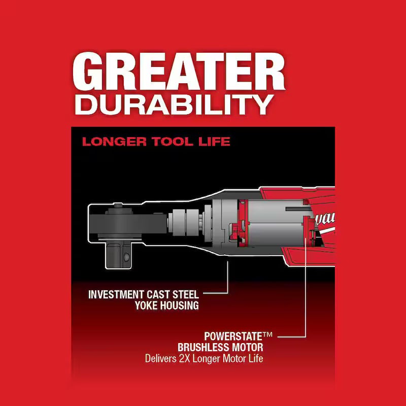 12V Lithium-Ion Brushless Cordless 1/2 in. Ratchet with 2.0Ah Battery M7488