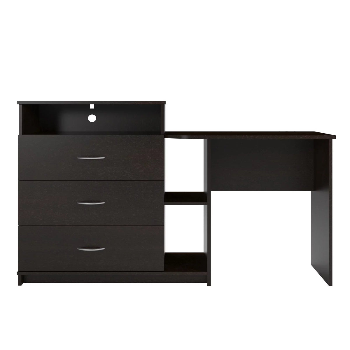 Espresso 3 in 1 Media Dresser and Desk Combo P625268