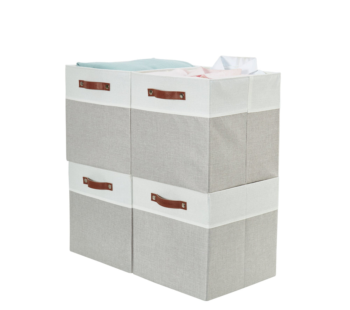 11 inch Storage Cubes Set of 4 Y60864