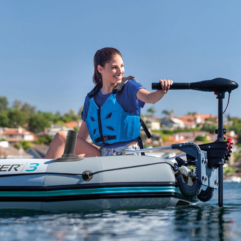 5 Person Inflatable Fishing Boat with Motor Mount D341940
