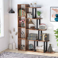 5-Tier Brown Black Bookcase R34199