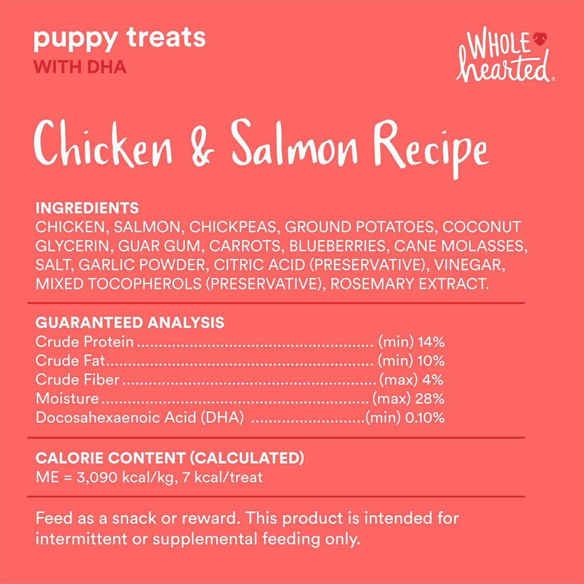 Chicken & Salmon Recipe Puppy Treats with Dha S46437