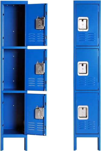 9 Door Black Steel Storage Locker with Lock M51512