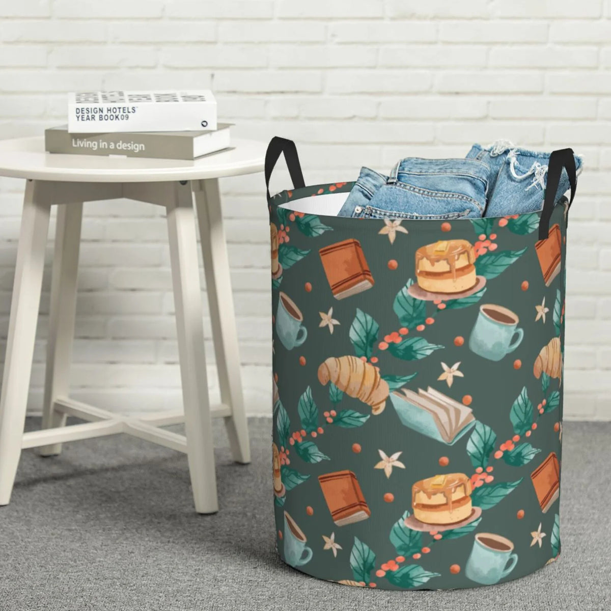 Collapsible Waterproof Laundry Basket 62L Z574423