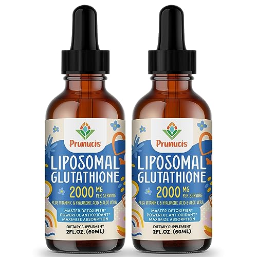 2000MG Liposomal Glutathione Liquid Supplement 4 FL.OZ M5993