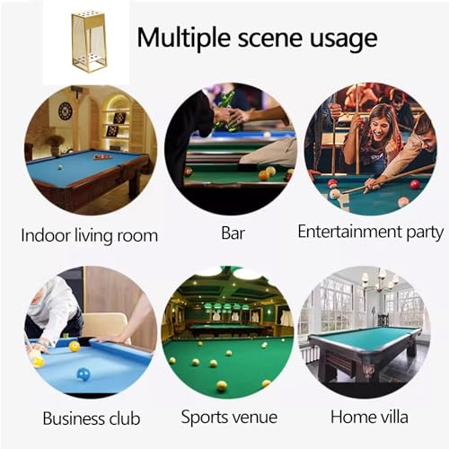 Free Standing Metal Pool Stick Holder N74018