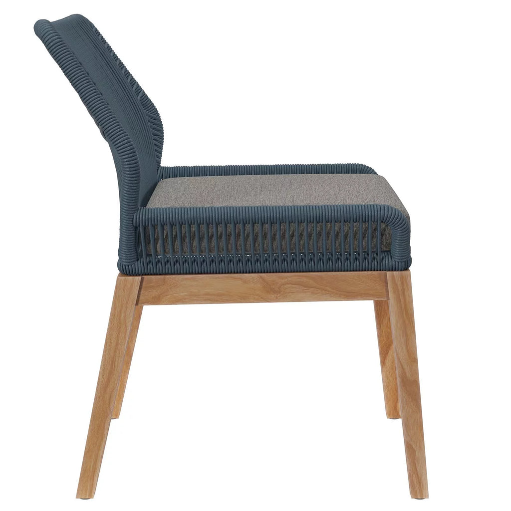 Teak Wood Outdoor Dining Chair X890835