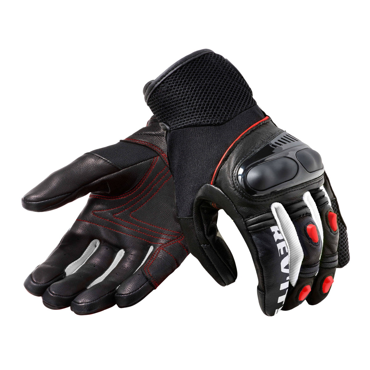 Black-Neon Red Metric Gloves G494399