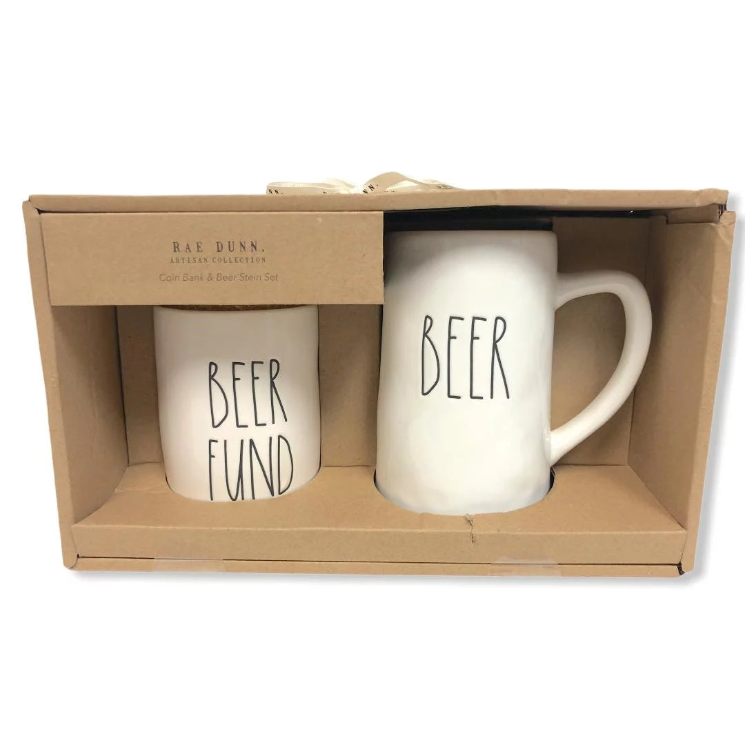 Beer Stein And Beer Fund Cellar Gift Set K505