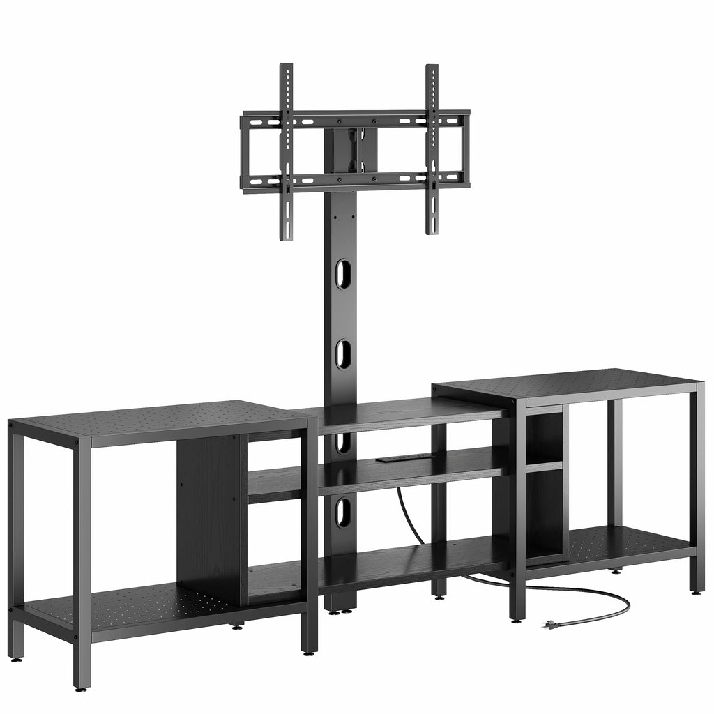 79 Inch TV Stand with Mount and Power Outlet S3554