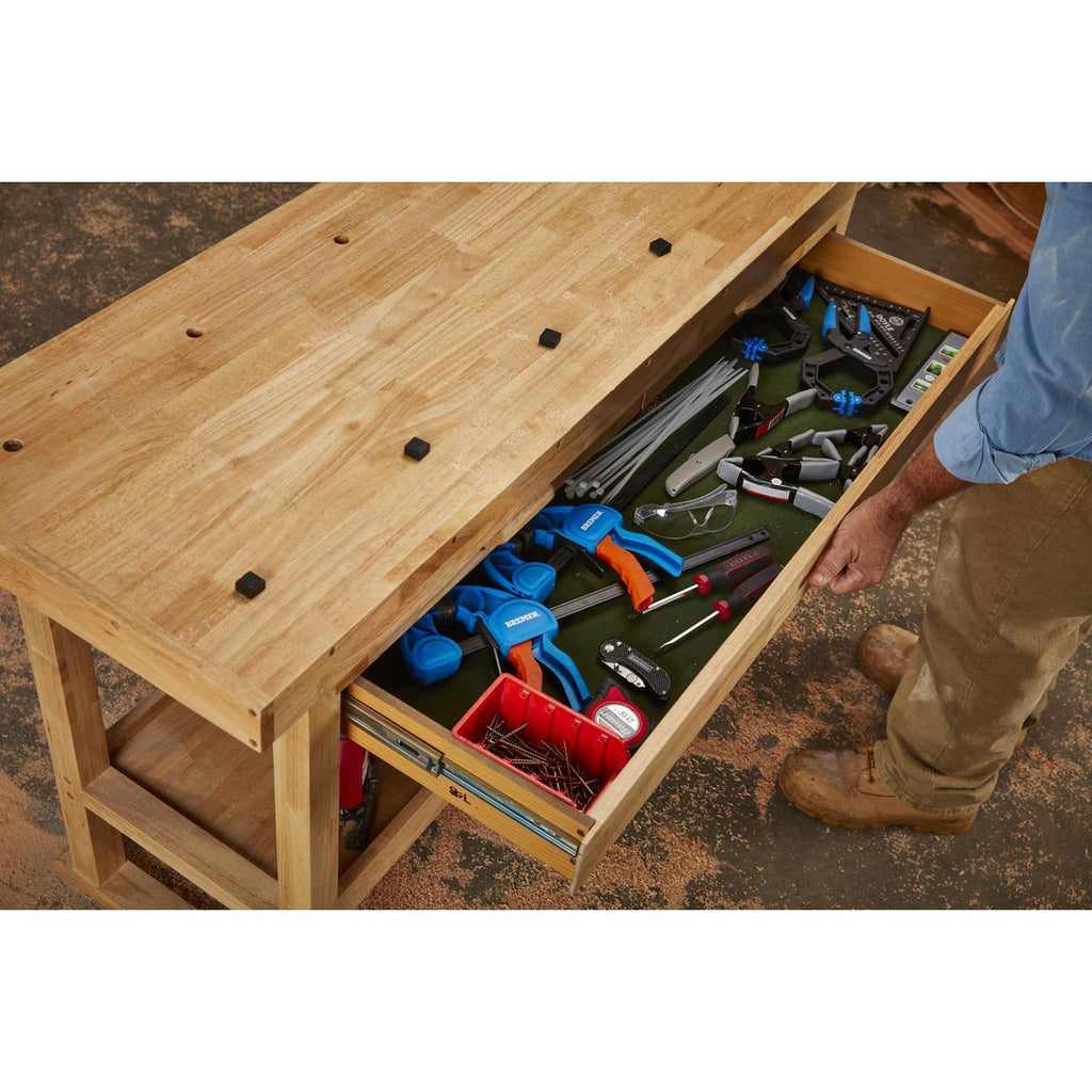 60 in. 3-Drawer Hardwood Workbench Z46542
