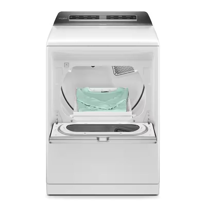 White 7.4 cu. ft. Electric Dryer with Steam L41096