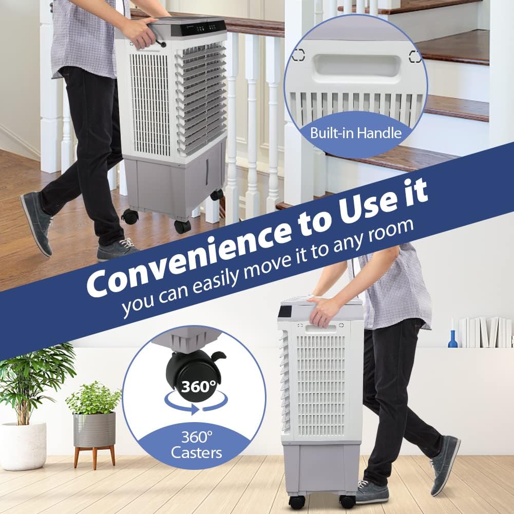 1800 CFM Evaporative Air Cooler with Remote Control N11563