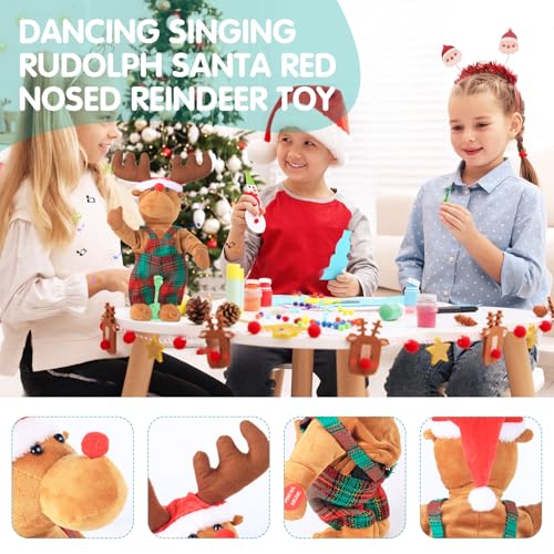 Animated Musical Plush Santa Claus Doll V77432