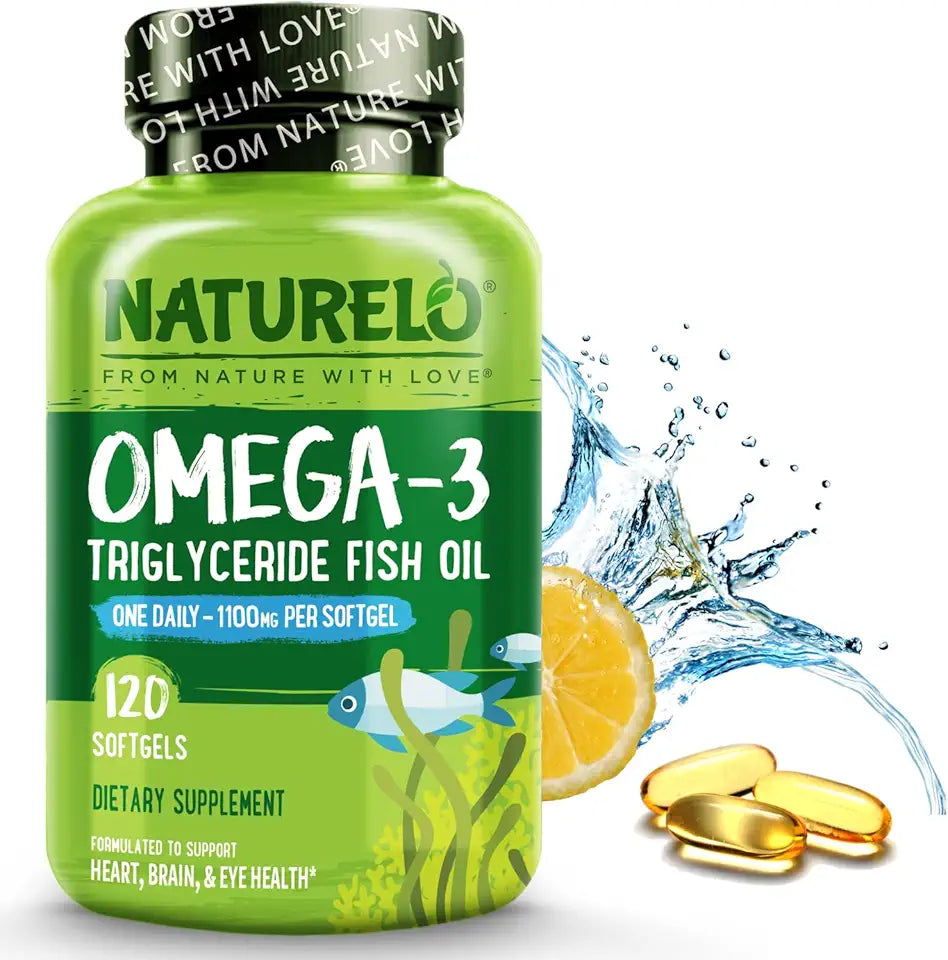 1100mg Triglyceride Omega-3 Fish Oil Softgels C686