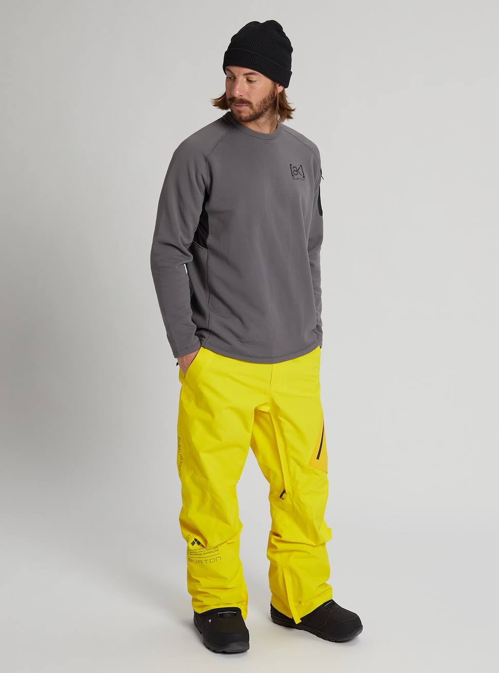 Men's Power Stretch Fleece Crew V4339