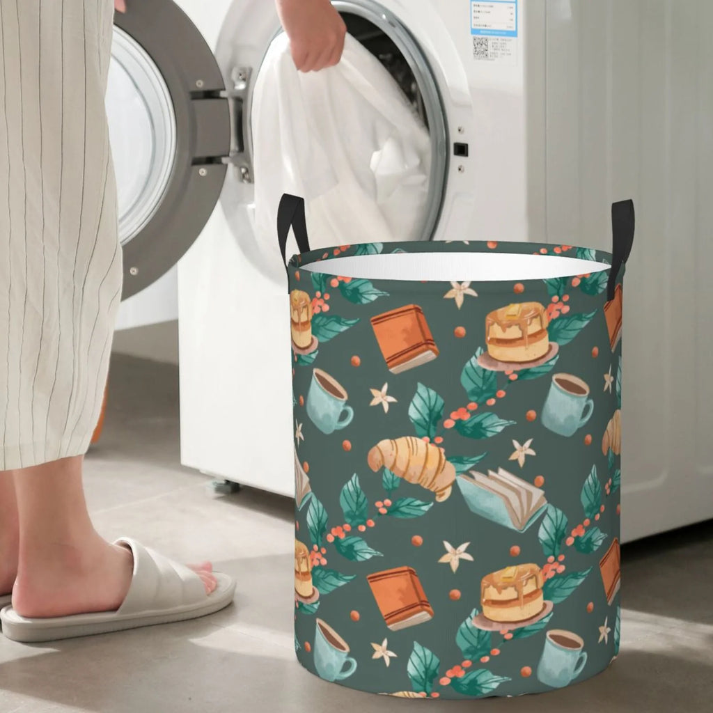 Collapsible Waterproof Laundry Basket 62L Z574423