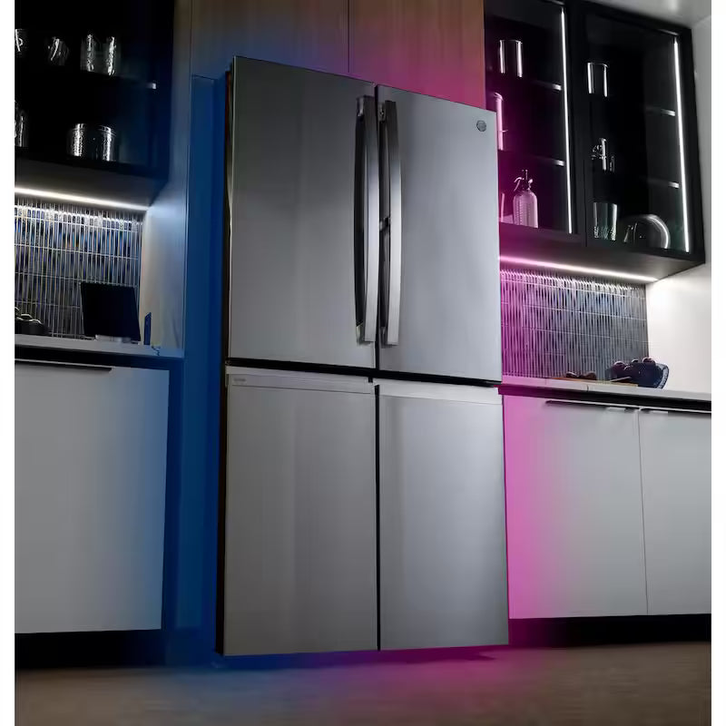 28 cu. ft Quad Door Bottom Freezer Refrigerator Stainless N21965