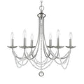 6 Light Candle Style Chandelier E472351