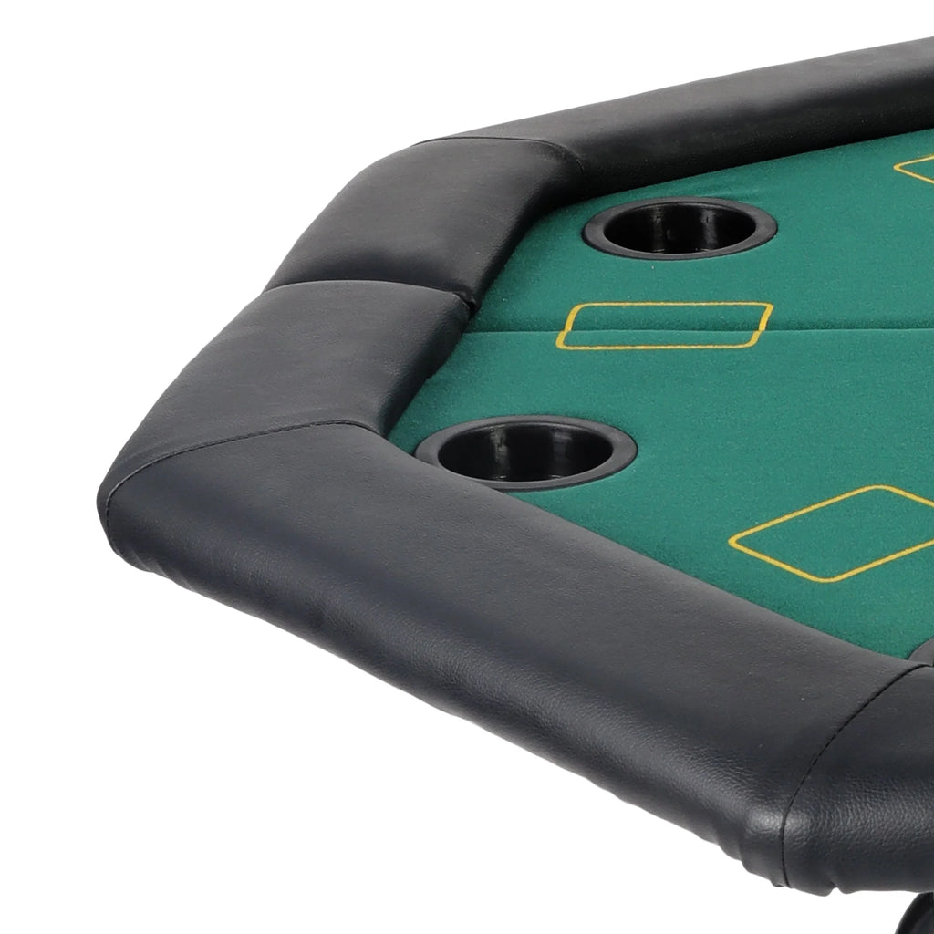 48 Octagon Folding Poker Table with Cup Holder A640570