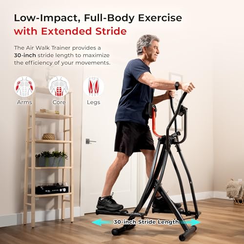 Foldable Elliptical Machine with 30-Inch Stride S99333