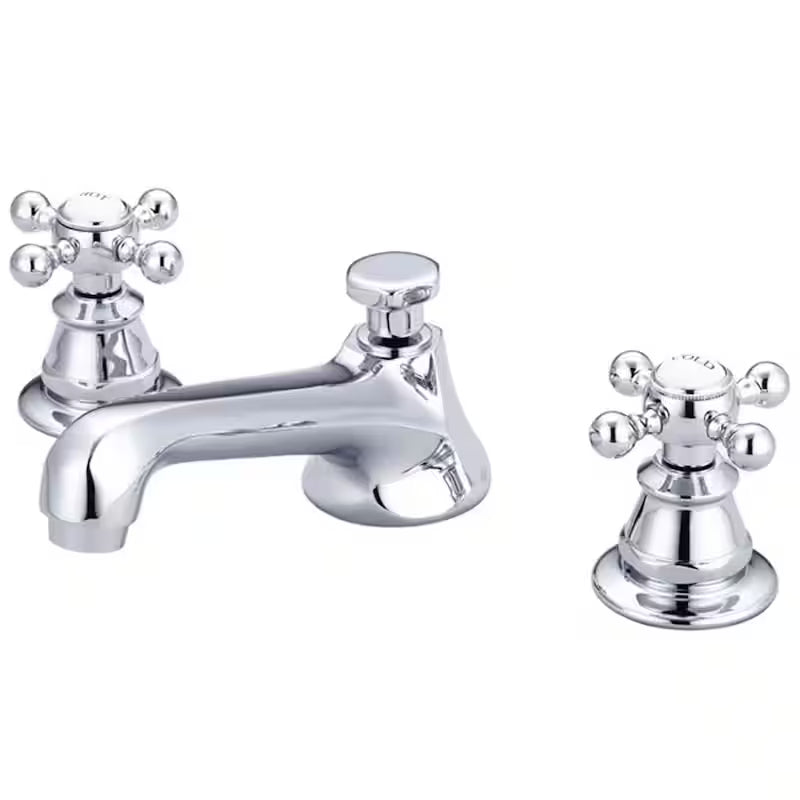 2-Handle Widespread Bathroom Faucet with Pop-Up Drain M749