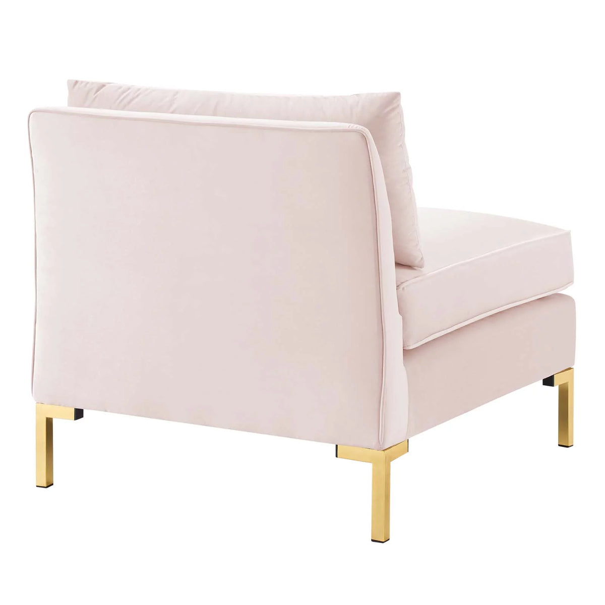Pink Performance Velvet Sofa V7462