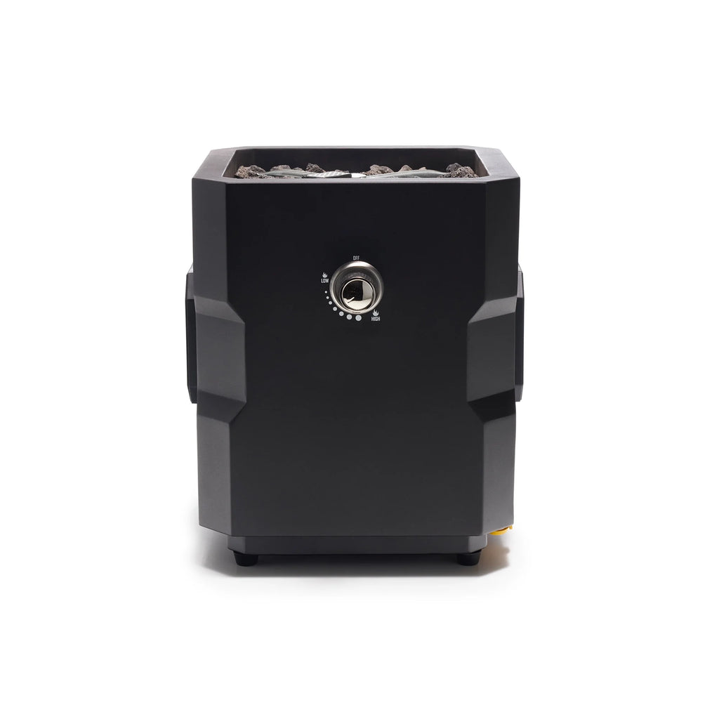 Portable Wireless Fire Pit with Speaker Sound System, Black F9288