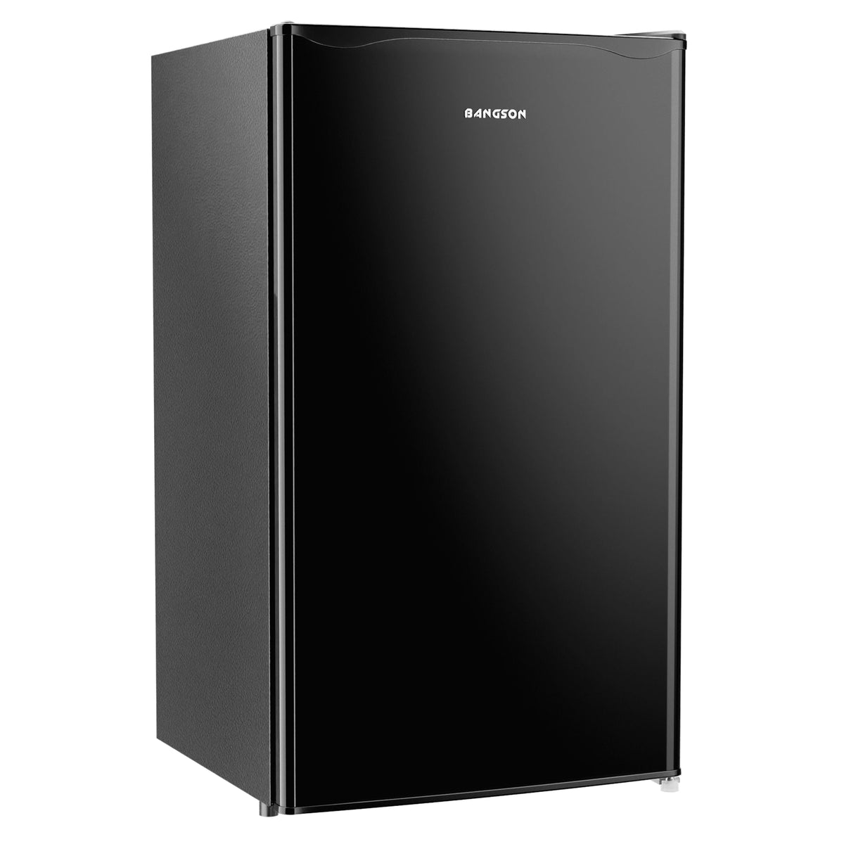 Compact Fridge with Freezer, 3.2 cu.ft., 5 Adjustable Temperatures, Reversible Door, Silver L716