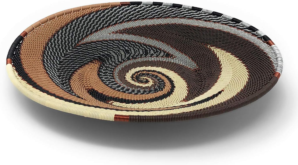 Telephone Wire Platter Basket, Pack of 2 Y34628