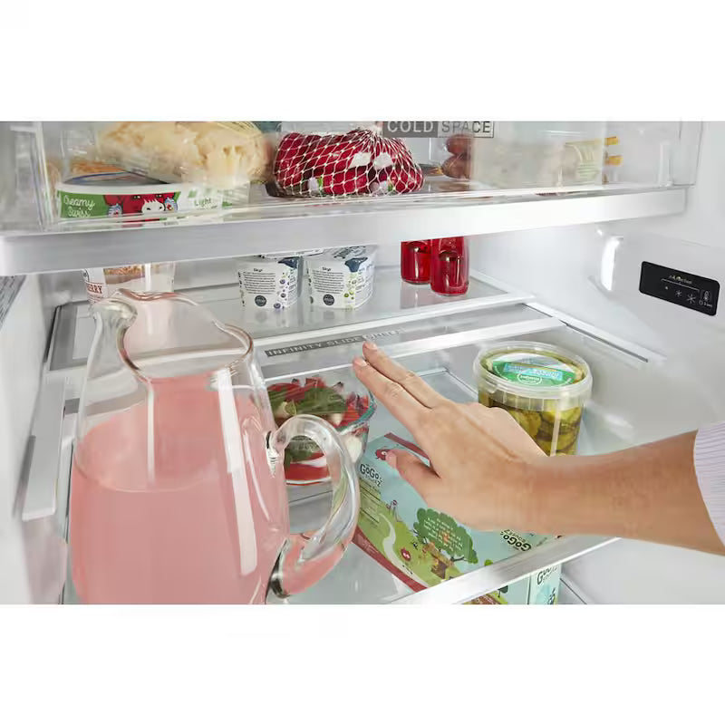12.9 cu. ft. Top Freezer Refrigerator in Stainless Steel R812207