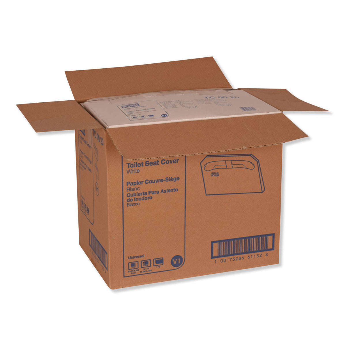 White Toilet Seat Cover H589307