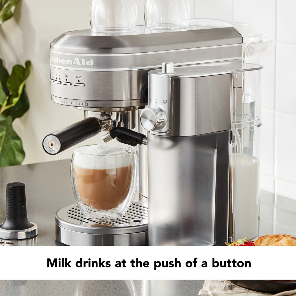 Automatic Milk Frother Attachment Stainless Steel Y50167