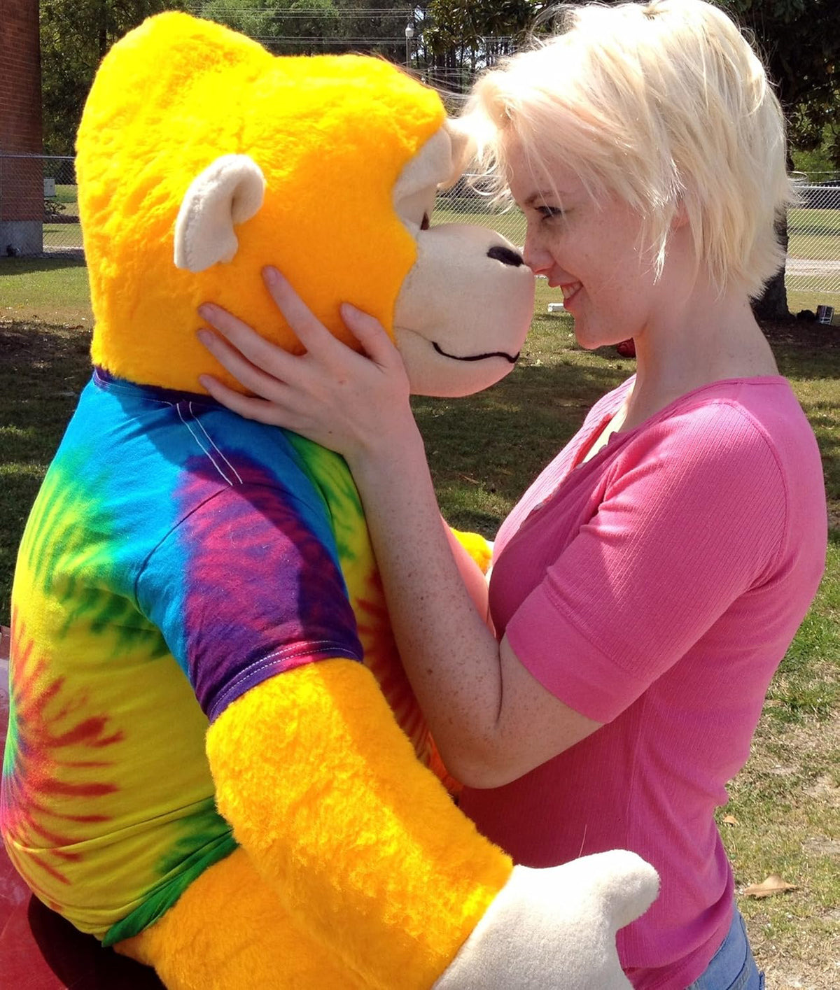 Yellow Plush Monkey 40-inches Tall E790