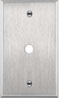 1-Gang Stainless Steel Metal Wall Plate D6795