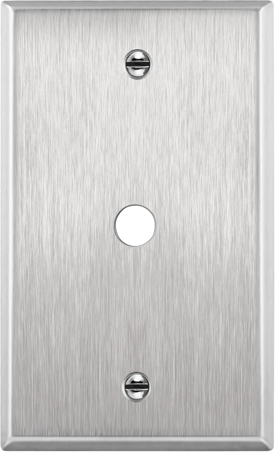 1-Gang Stainless Steel Metal Wall Plate D6795