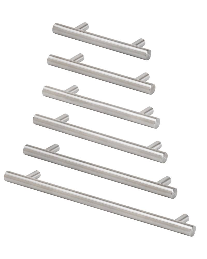 Contemporary Polished Nickel Kitchen Cabinet and Drawer Pulls J389808