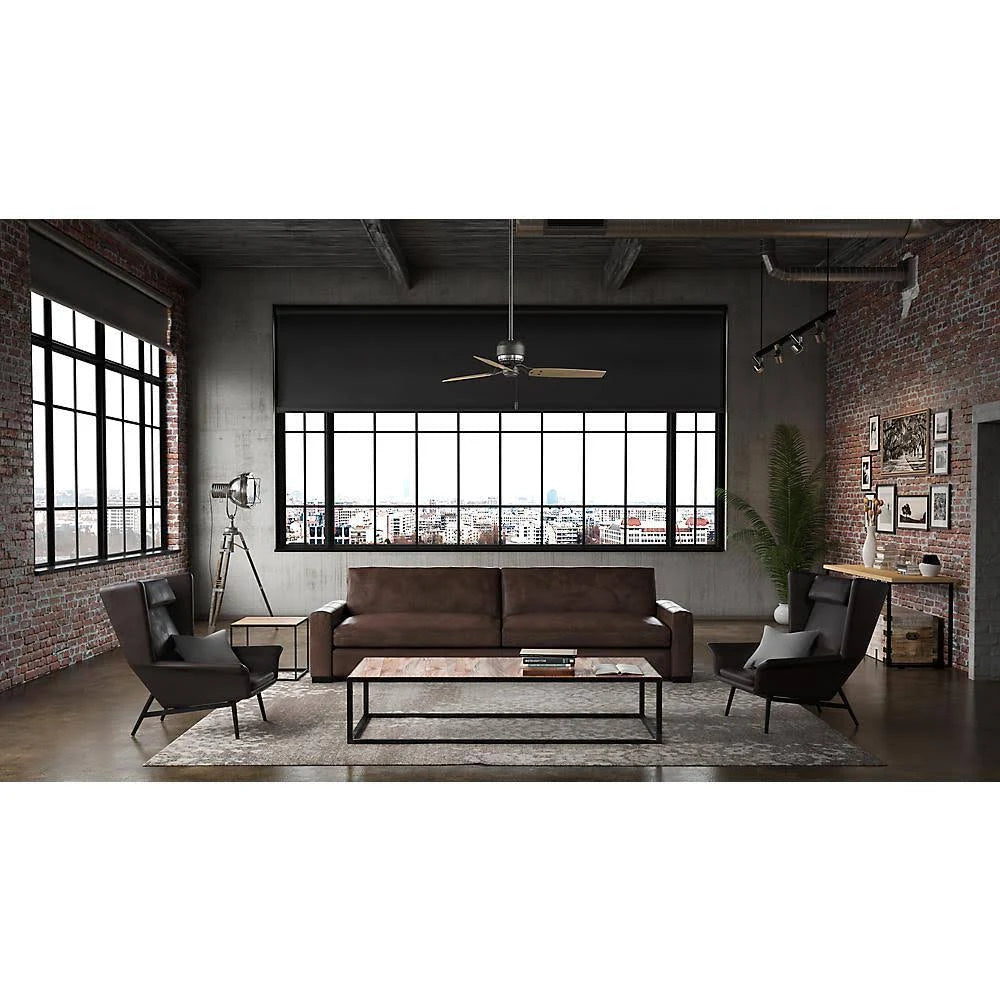 52 in. Aged Steel Ceiling Fan G171