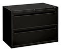 Black 2-Drawer Lateral File T798262