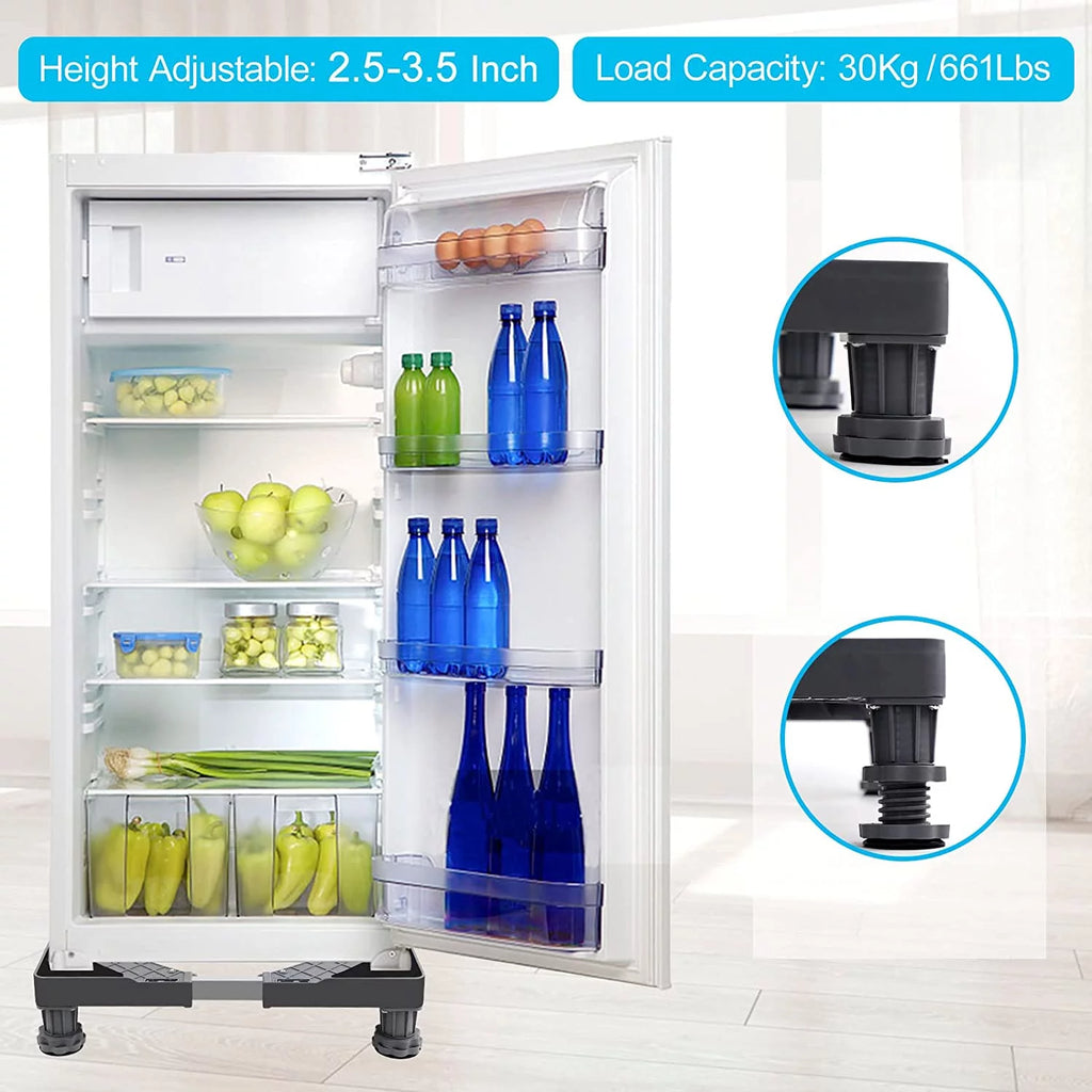 Mini Fridge Stand Washer Dryer Base Appliance Pedestal Q90630