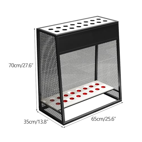 Free Standing Metal Pool Stick Holder N74018