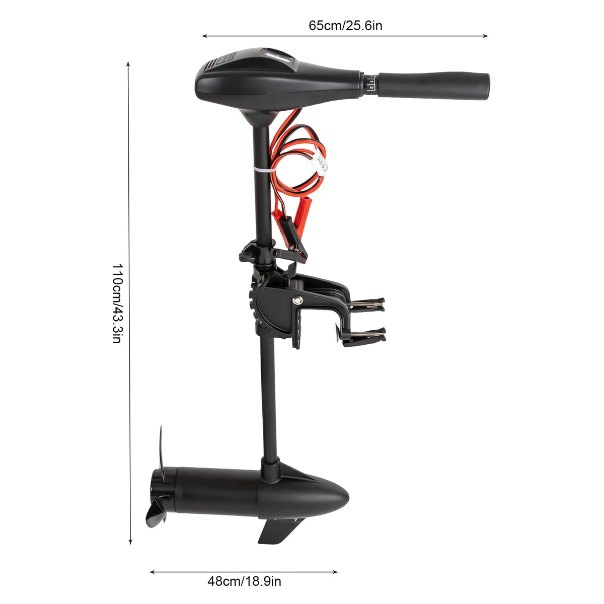 12V 58 LBS Short Shaft Electric Trolling Motor J467538
