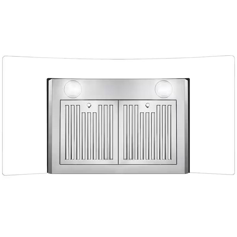 36 in. Stainless Steel Ductless Wall Mount Range Hood with Carbon Filter J245