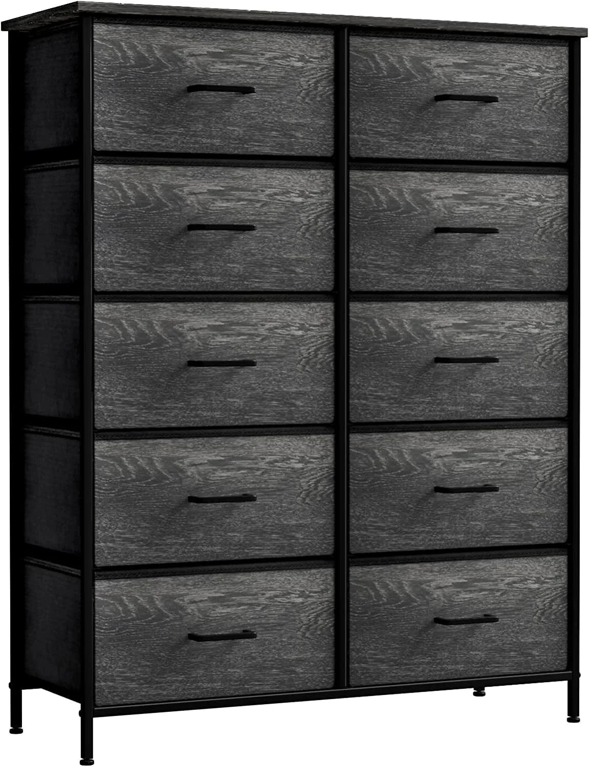 10 Drawer Faux Wood Storage Dresser F70201