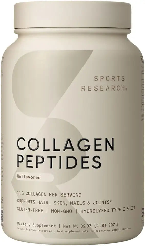 Collagen Peptides Hydrolyzed Type 1 & 3 Collagen Powder Protein Supplement V50651