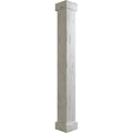 Faux Wood Non-Tapered Square Column Wrap V12098